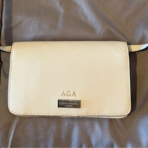 Henri Bendel leather phone-wallet, crossbody wristlet